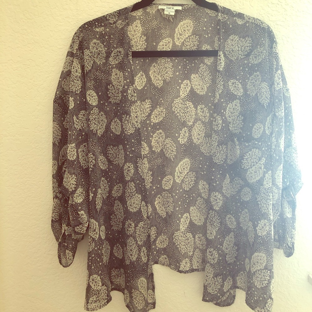 Bar III kimono cardigan